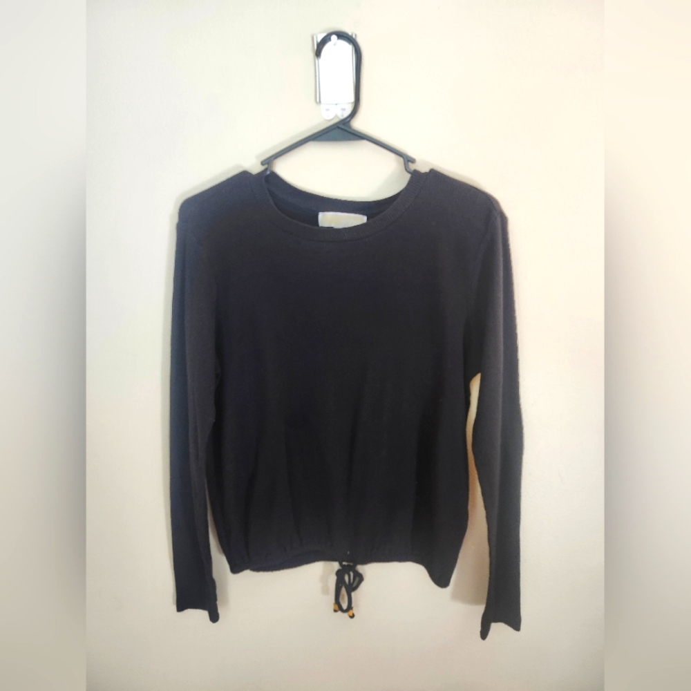 Michael Kors Size Small Womens Waffle Long Sleeve Top